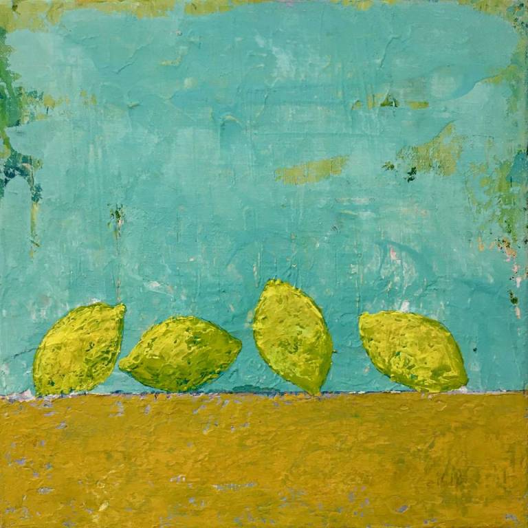 Tumbling Lemons SOLD - Maria Rogers