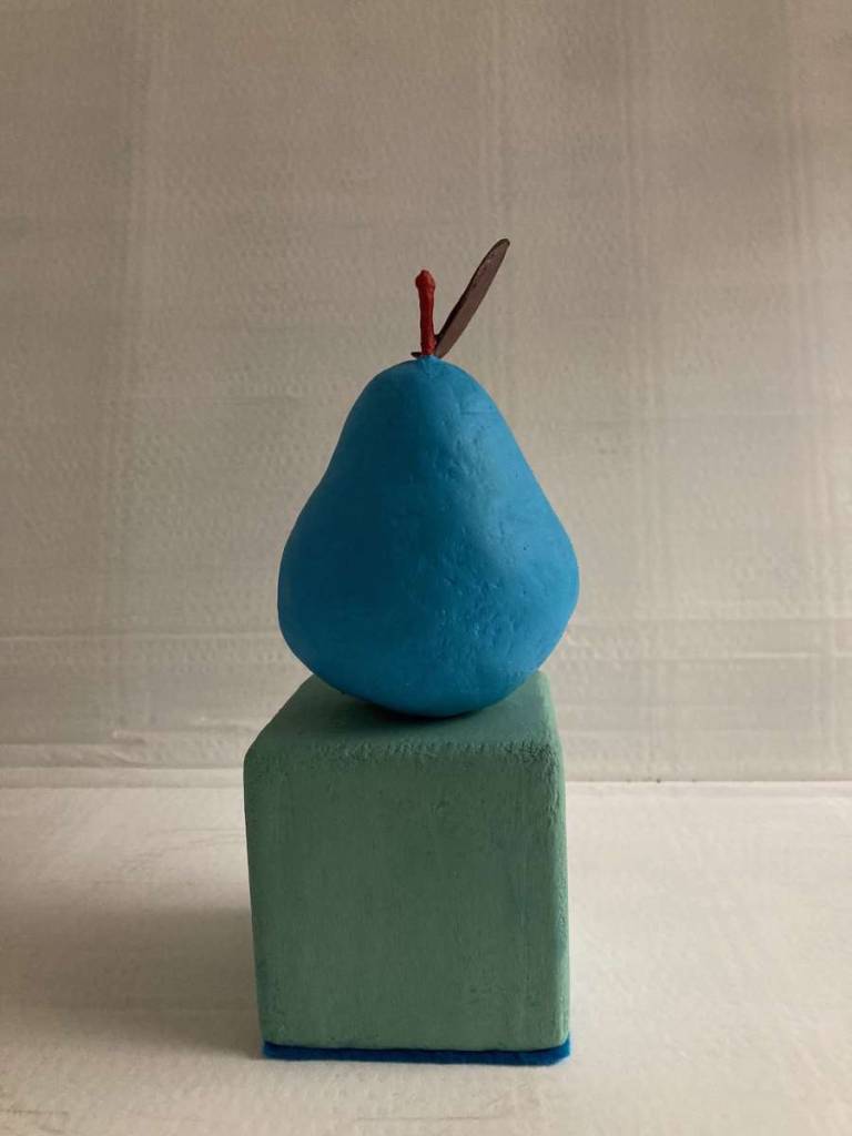 Blue Sculpture - Maria Rogers