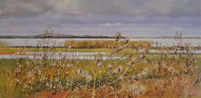 Wetlands, Floating Flowers I - Stella Clarke