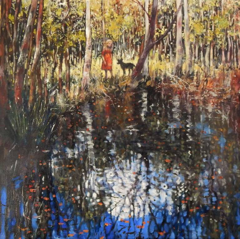 Trees Edge, Water-World - Stella Clarke