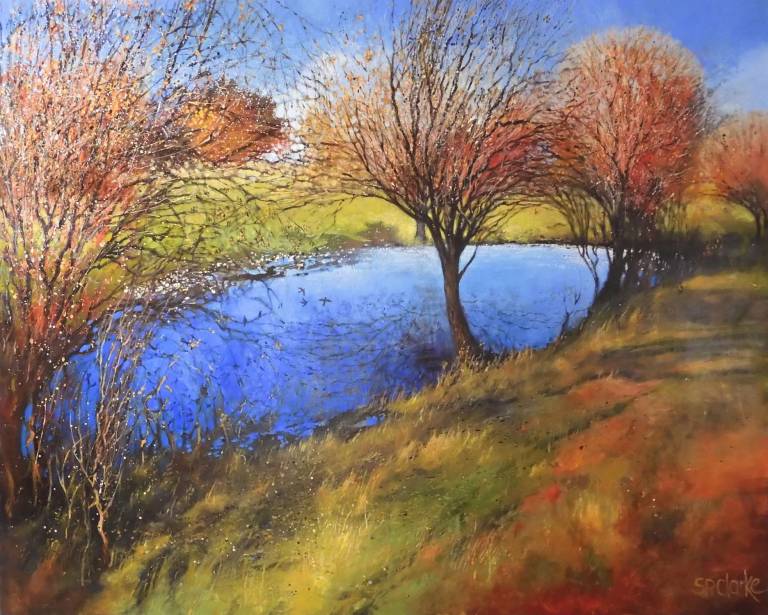 Winter; Water for Dry Land II (Little Birds) - Stella Clarke