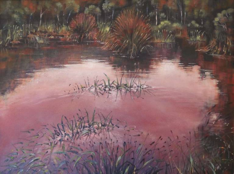Pond at Dusk - Stella Clarke