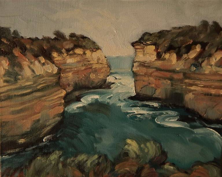 2016 QDOS GALLERY LORNE Small Seascapes - Stella Clarke