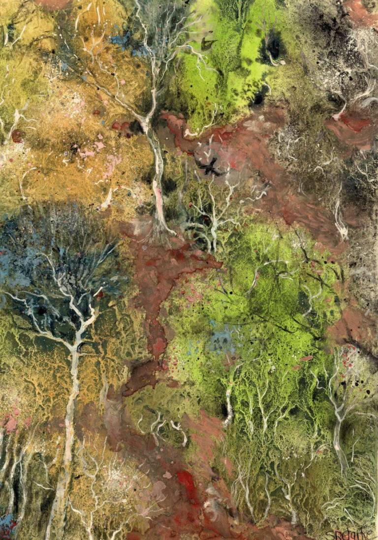 Red Rock Hillside - Stella Clarke