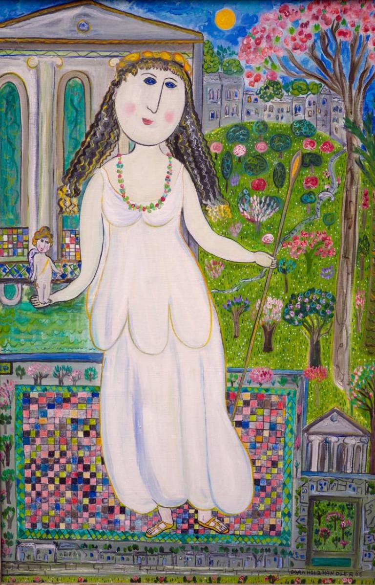 Lady In White - Dora Holzhandler