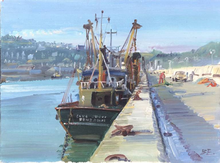 North Pier, Newlyn - Bernard Evans