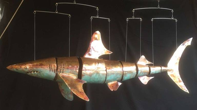 Michael Chaikin - Copper and Bronze Shark