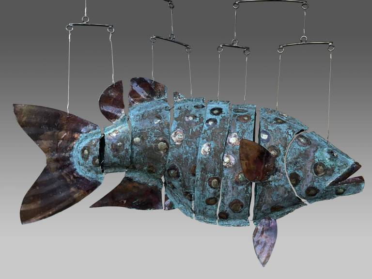 Copper Grouper (Green With Gold Spots) - Michael Chaikin