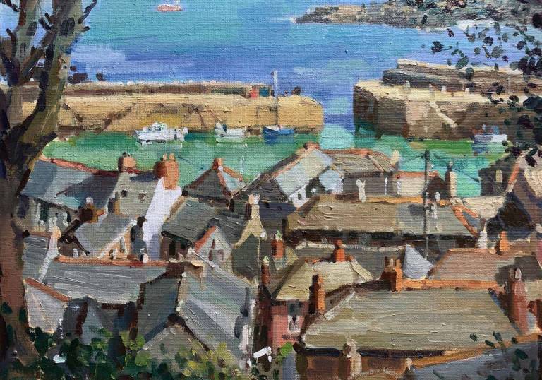 Lizzie Black - View over Mousehole