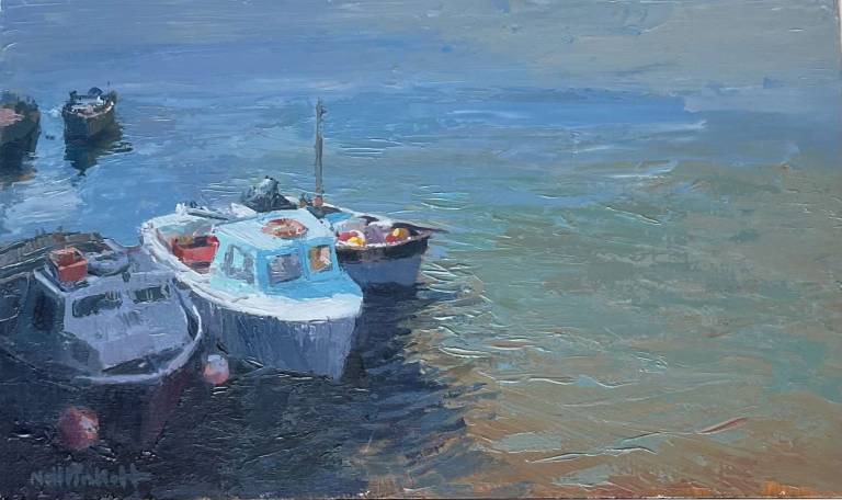Mousehole Boats - Neil Pinkett