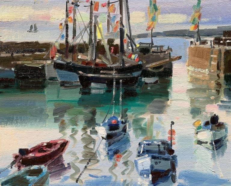 Lizzie Black - Morning Before The Race, Mousehole