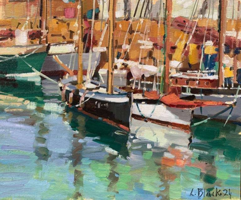 Lizzie Black - Boats at Sea Salt Sail