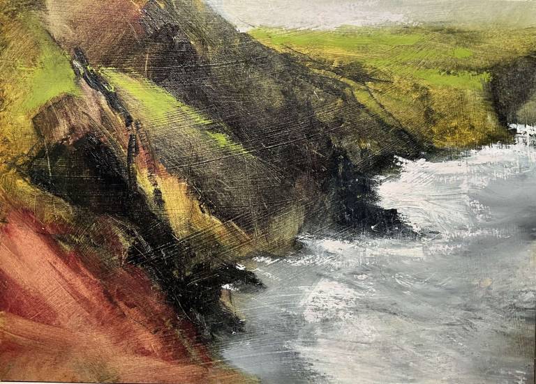 Jill Eisele - Godrevy Cliffs