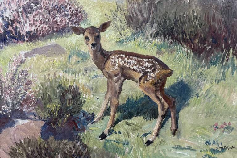 Dame Laura  Knight - The Fawn