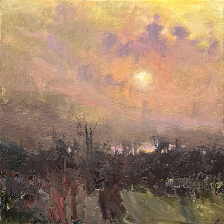 Wintery Sunrise - Jill Eisele