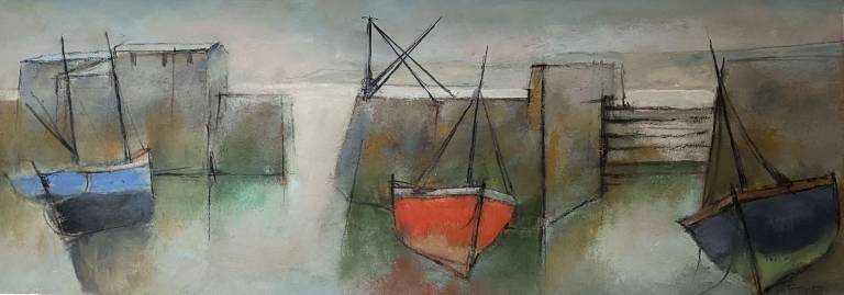 Michael Praed - Harbour Shapes with Crane