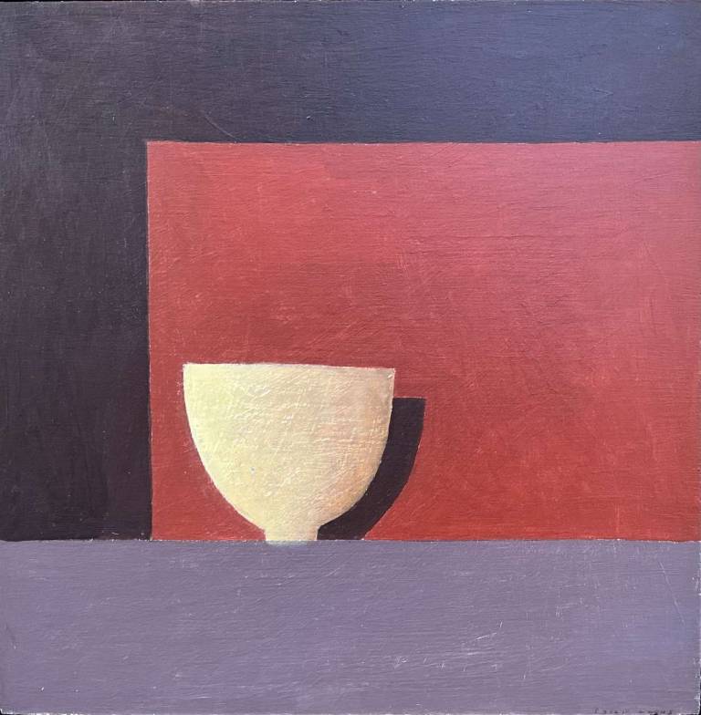 Philip Lyons - Gold Bowl (red and grey evening)