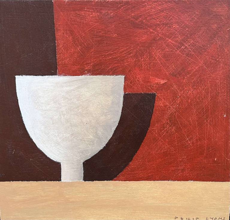 Philip Lyons - Evening Red (white bowl)