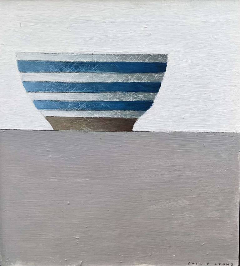 Philip Lyons - Striped Bowl (in the light)