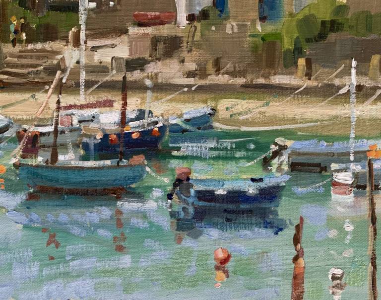 Lizzie Black AROI - Boats In The Harbour