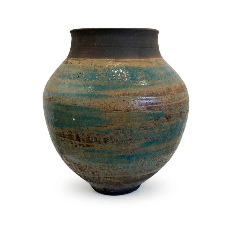 Essex Tyler : Pottery - Tidal Raku