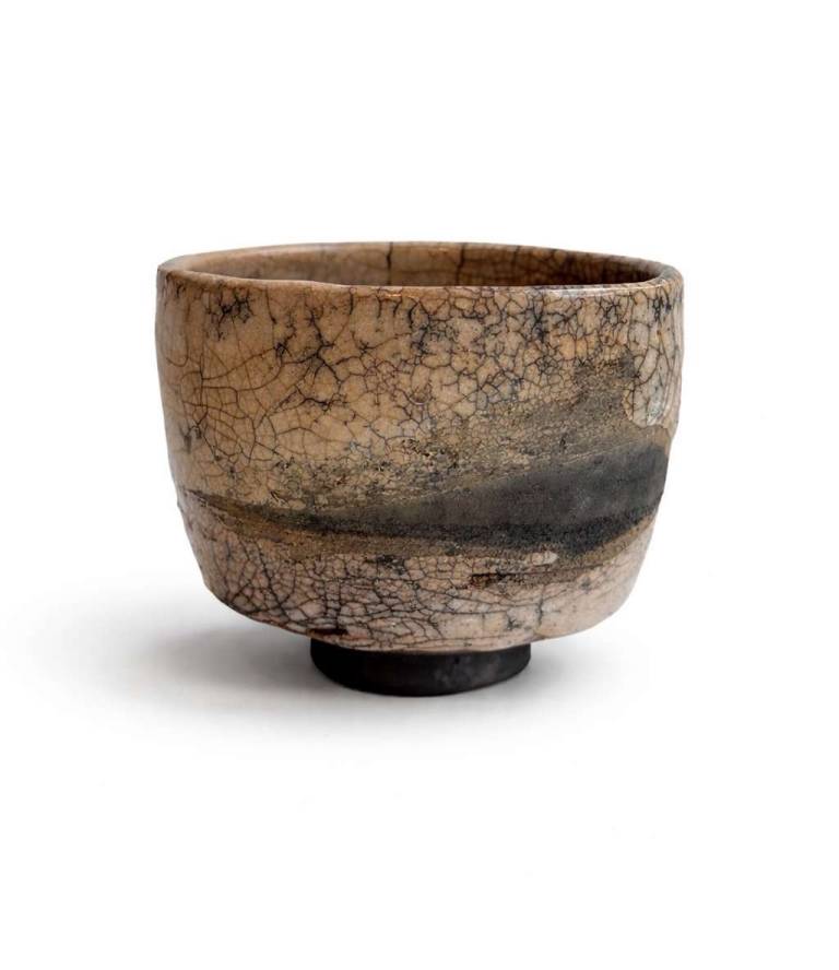 Raku Tea Bowl - Essex Tyler : Pottery
