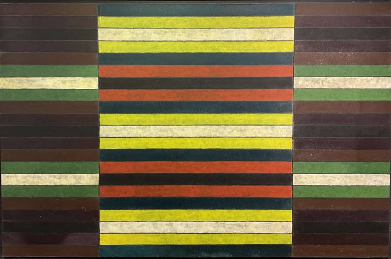 Peter  McClure - Striped Triptych