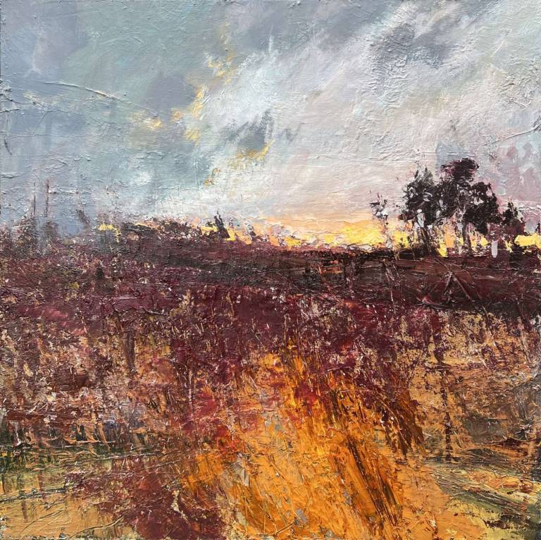 Last light at Lessingy - Jill Eisele