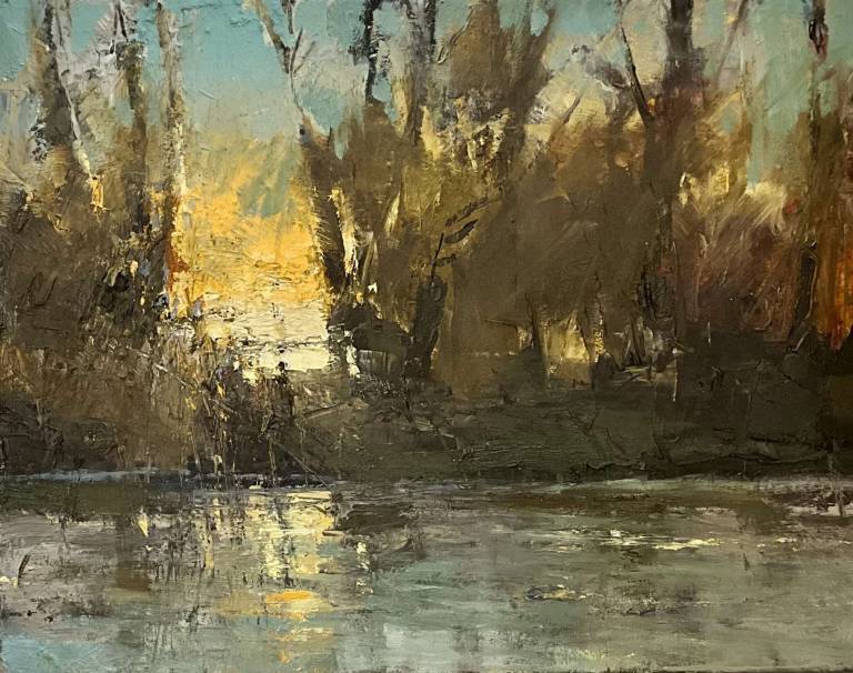 Reflections at the Reservoir - Jill Eisele