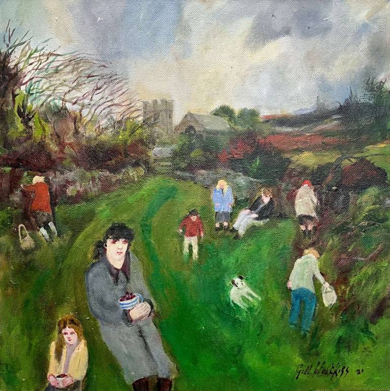 Gill Watkiss - Church at Towednack