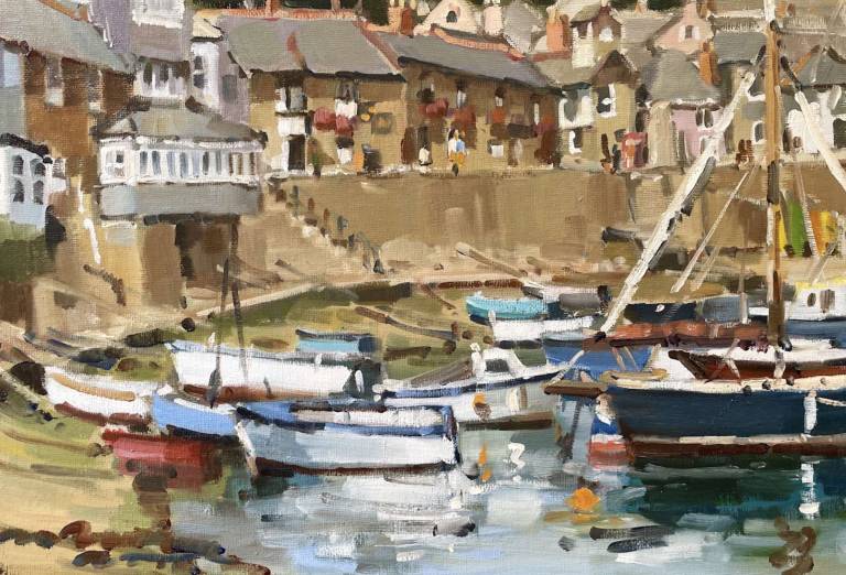 Lizzie Black ROI - Boats in Mousehole