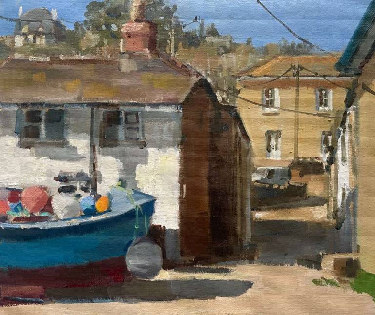 Lizzie Black ROI - View to the Chapel, Mousehole