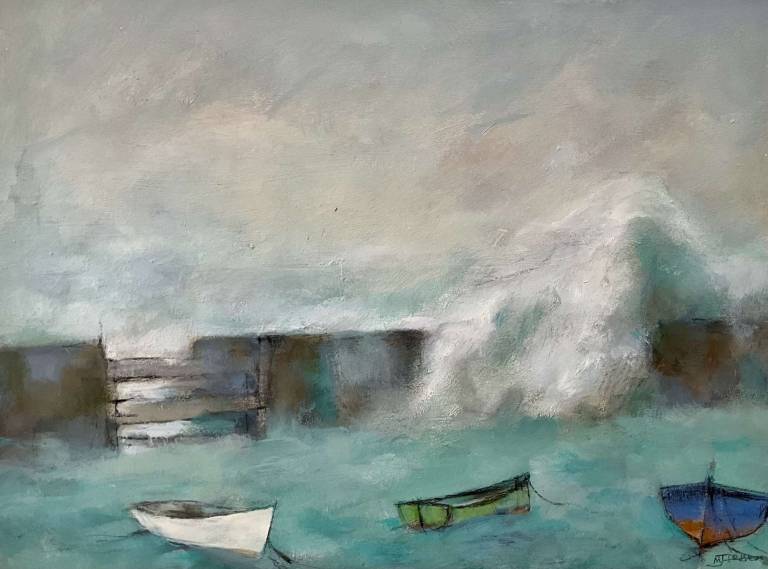 Storm Harbour Shelter Porthleven - Michael Praed