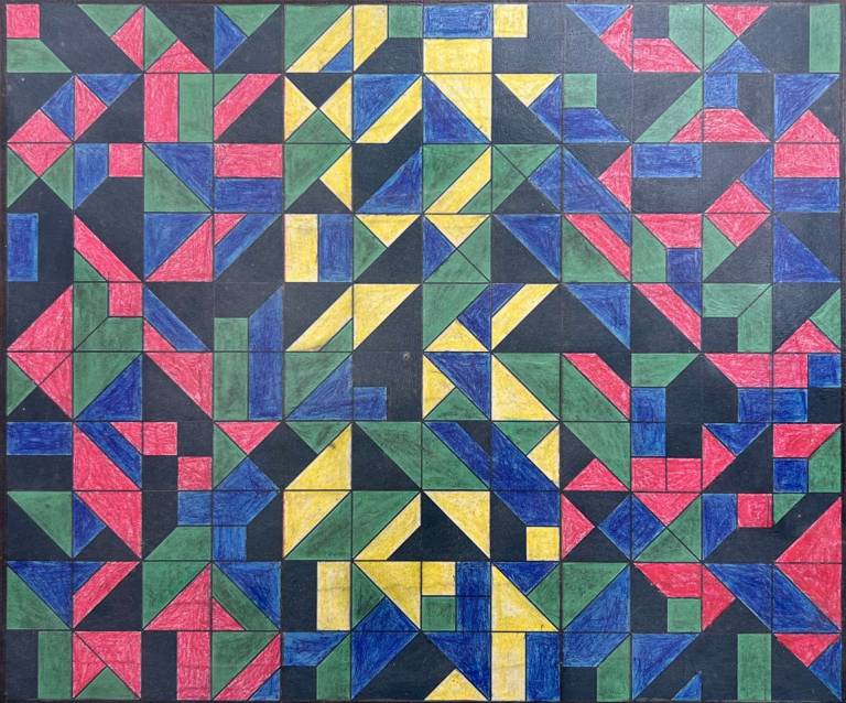 Geometric Triptych - Peter  McClure