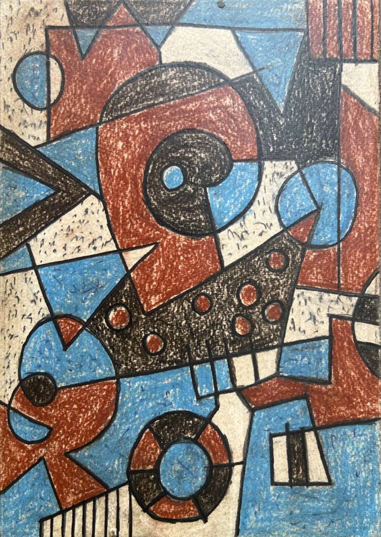 Geometric Pastel No. 1 - Peter  McClure