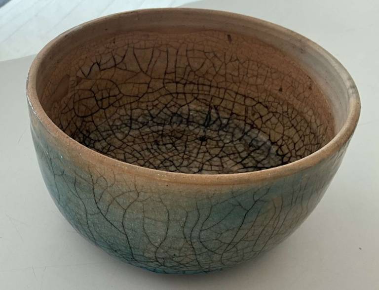 Essex Tyler : Pottery - Mousehole Tidal Raku  (ancient Japanese technique)