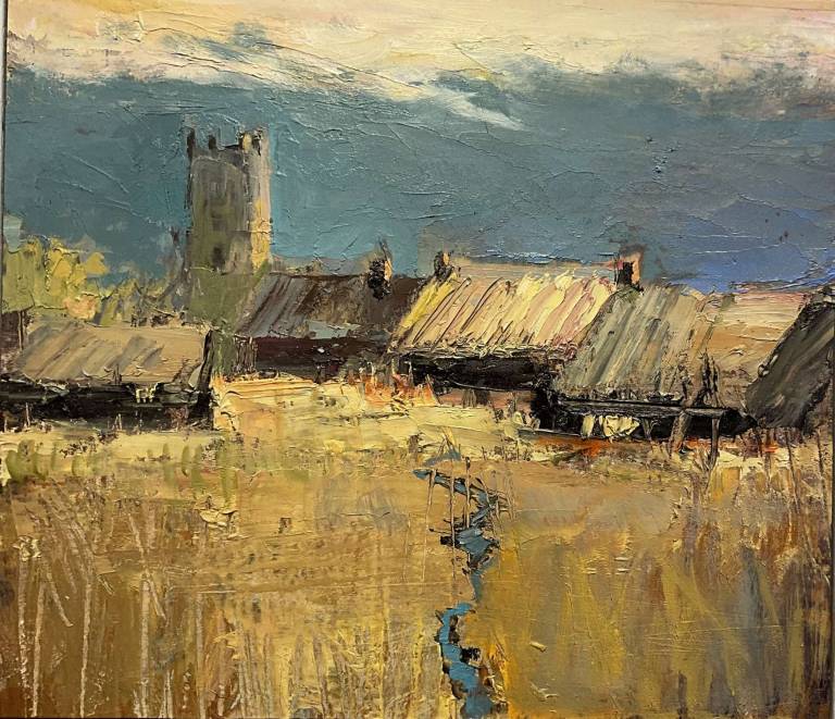 Madron Church and Cottages - Jill Eisele