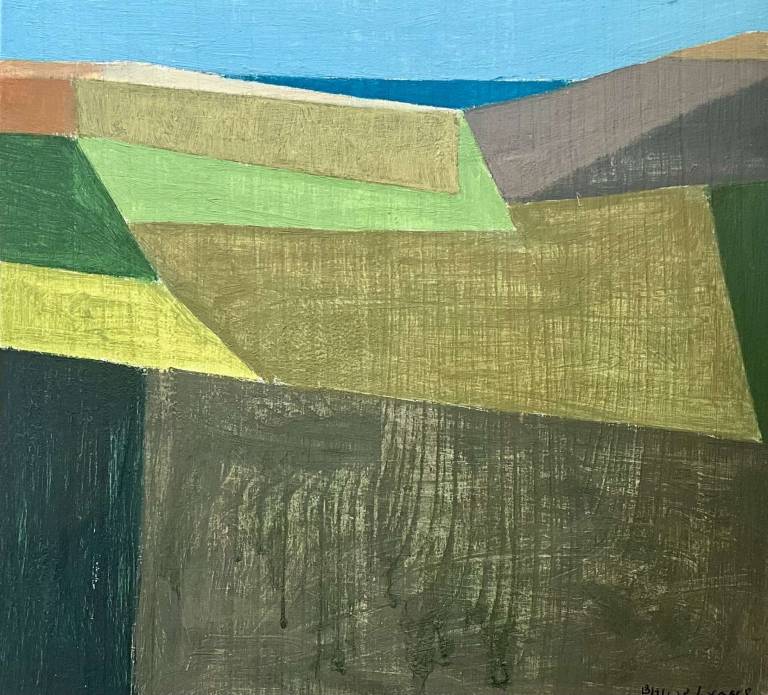 Spring Field and Sea (North Coast) - Philip Lyons