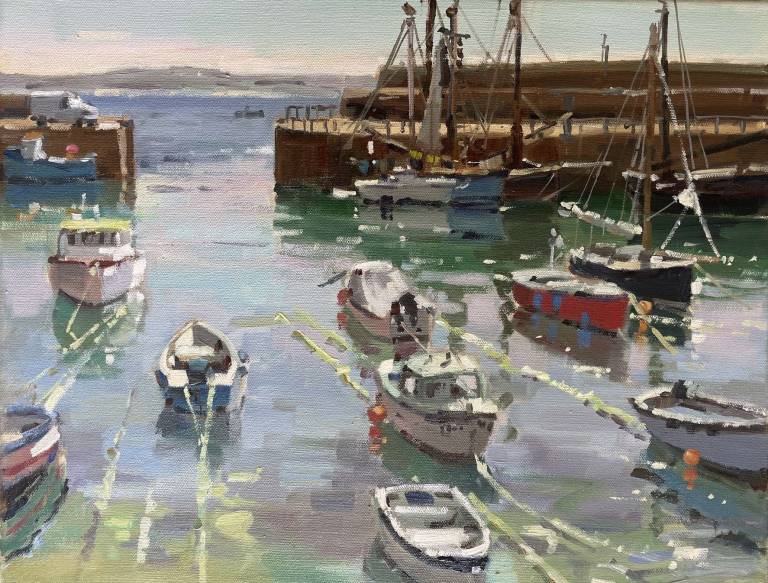 Maritime Boats in Mousehole - Lizzie Black ROI