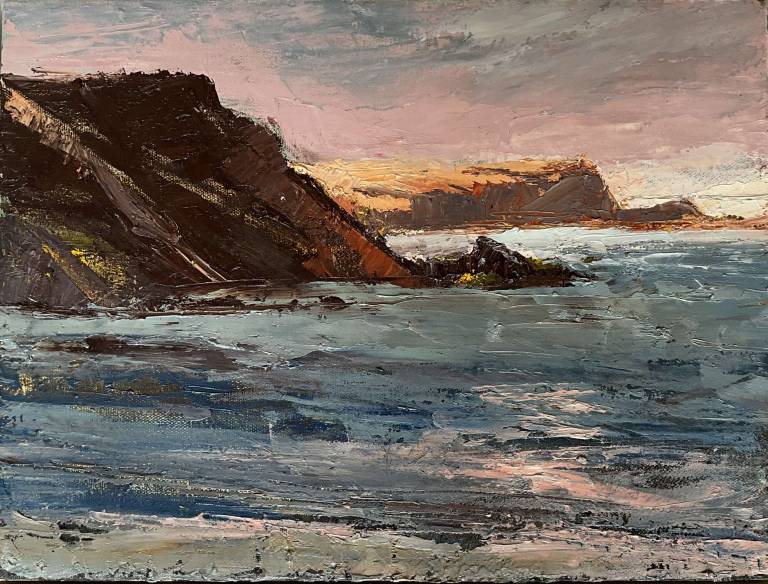 Jill Eisele - Sunset - North Cornwall