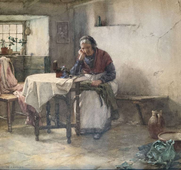 Walter Langley - Contemplation