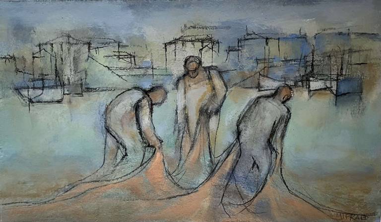Michael Praed - Fishermen Working Together
