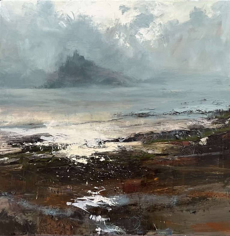 Hazy St Michael’s Mount - Jill Eisele