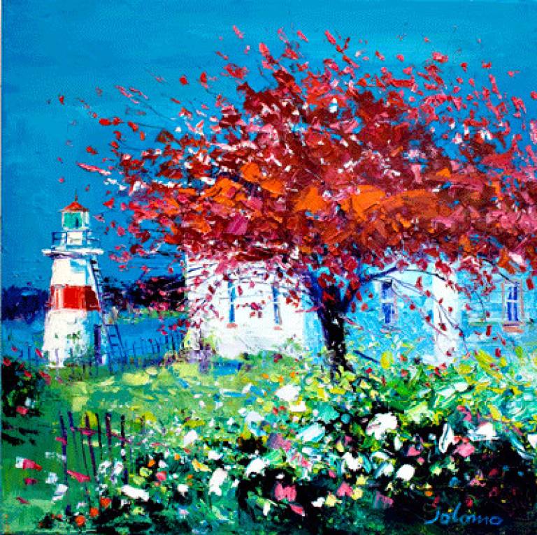 Blossoms, Crinan Basin, Crinan - John Lowrie Morrison OBE