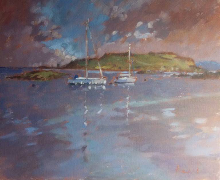 Warm Glow, Little Cumbrae - Leila Neal