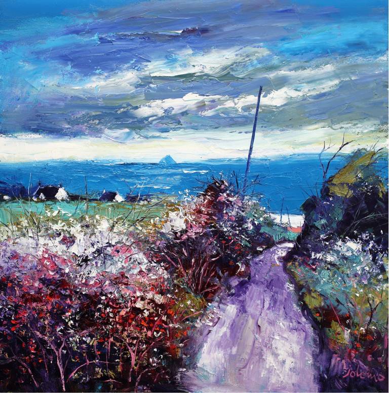 The Road down to Kildonan, Arran - John Lowrie Morrison OBE