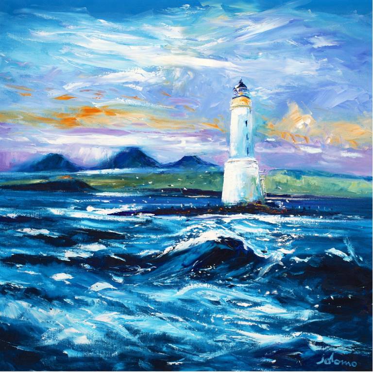 Skervule Light on the Sound of Jura - John Lowrie Morrison OBE