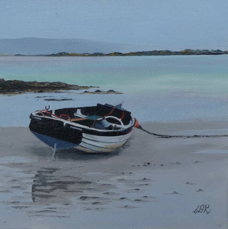 Waiting for the Tide, Gigha                           SOLD - Christine Russell