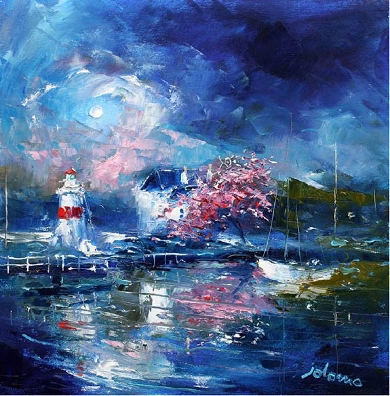 Night Falls on Crinan - John Lowrie Morrison OBE