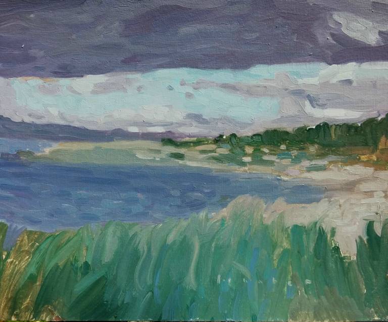 Loch Sween , Summer Sky - Caroline  Hunter